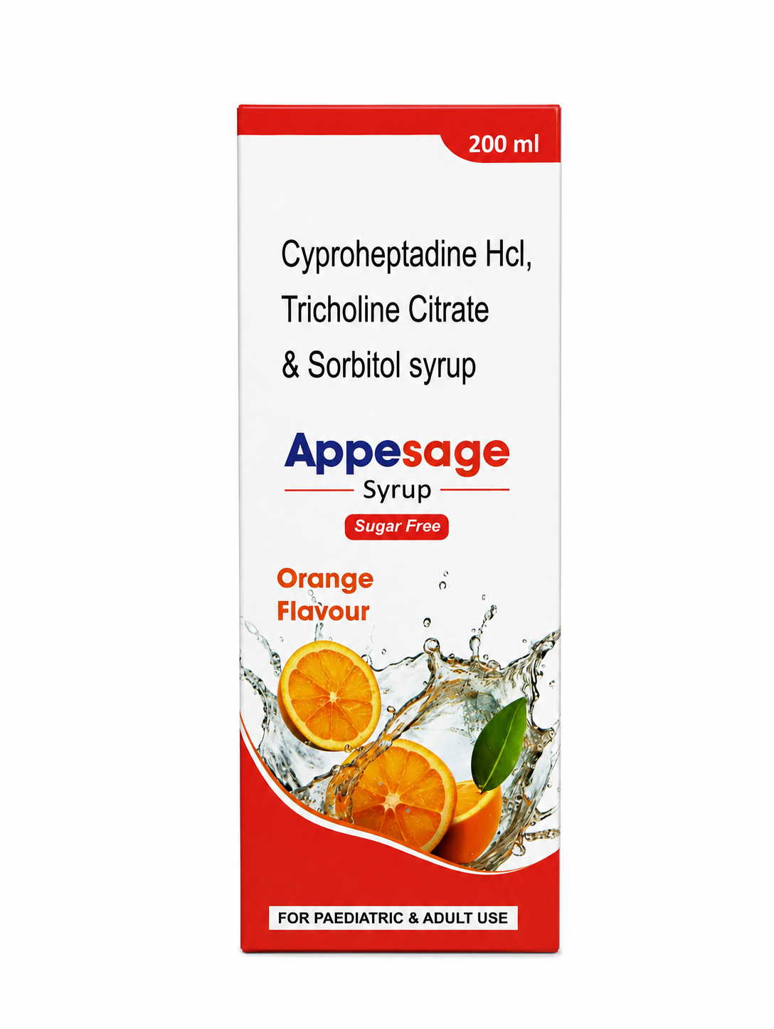 Appesage Syrup packaging